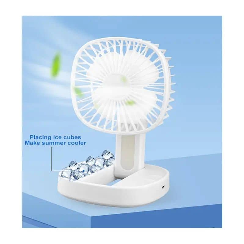 Folding Rechargable  Fan, Portable Neck Fan,F9 Folding Fan 9