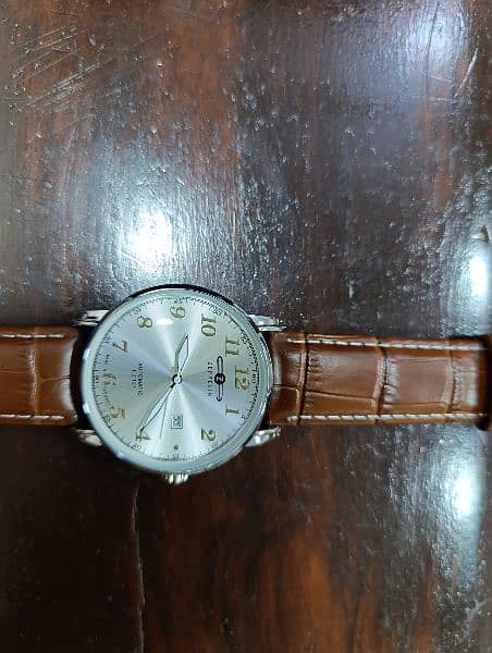 Zeppelin Smooth hand Date watch in 15000 only 10