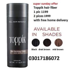 Caboki & Toppik Hair Fibers Special offer 03017186072