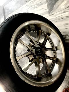 imported deep dish rims & tyres