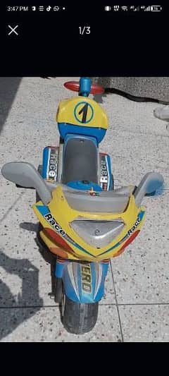 RECHARGEABLE MOTORBIKE FOR KIDS