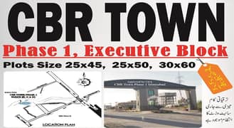 6 Marla plot in CBR Executive Block CDA Approved