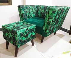 Sofa Arm Chair with Table