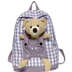 printed bear school bags for kids
