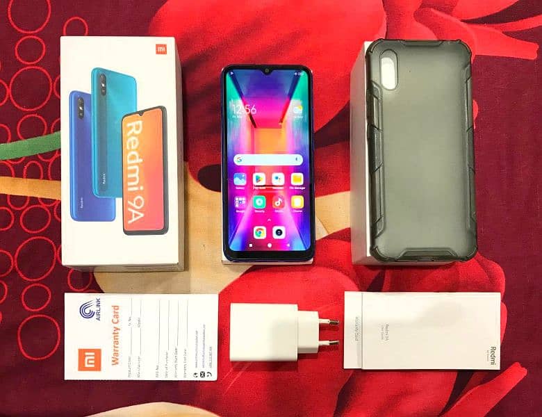 XIAOMI REDMI 9A WITH BOX & CHARGER ::: 1
