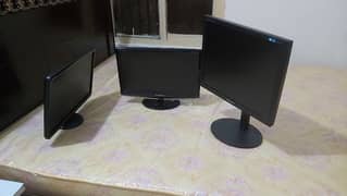 samsun and compaq monitors used working good condition . 5000 each