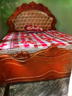 double bed wd 2 side table