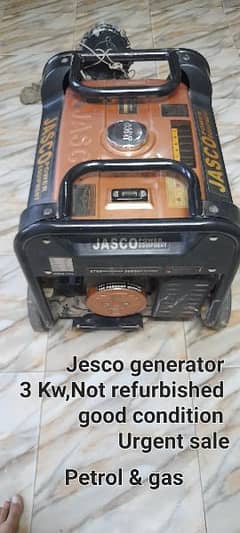 jasco generator 3kw