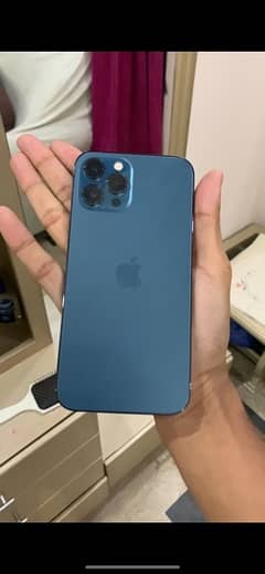 Iphone 12promax 256gb pta approved blue