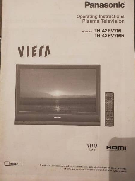 Panasonic Vierra Plasma TV 42 inch excellent condition 0