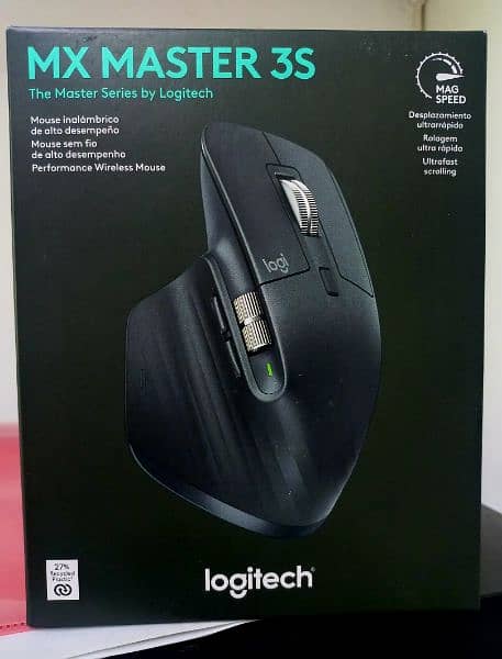 Logitech MX Master 3S Wireless Mouse 0