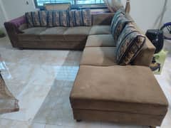 L Shaped Sofa and other home items on SALE