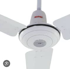 4 Ceiling Fans are available with price of 12000.