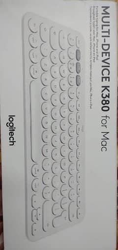 Logitech K380 Multi-Device Bluetooth Keyboard - 3.0 - QWERTY - UK -