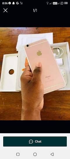 I phone 6s plus 128 GB my wahtsap number 0334-42-78-291