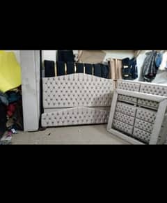 Brand new bed set/Dressing/side tables