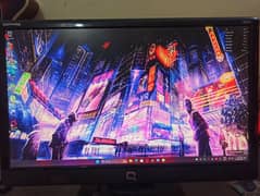 75 Hz 22 inch 1080p monitor with audio outputs