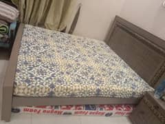 bed for sale just used for a week along with mattress