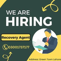 Job opportunity for payments recovery agent