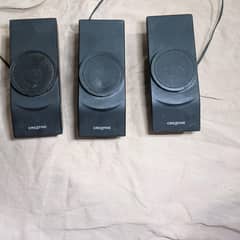8watt speakers x 3