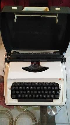 antique Olympia company typewriter for typing hobbies