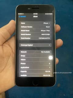 iphone 7plus 128gb PTA Approved condition 10/10