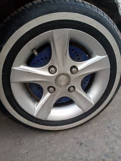 Tyre with Rim 13 inch