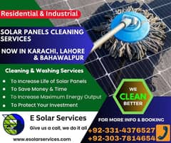 Solar Panels Cleaning Services