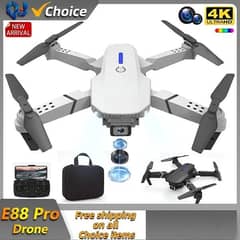 e88 drone camera 4K HD long range drone dual camea