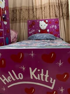 single Bed Pink Color