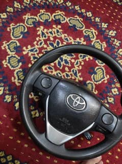 Toyota Corolla multimedia steering