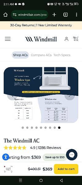 Window AC 13