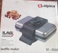 Alpha waffle maker