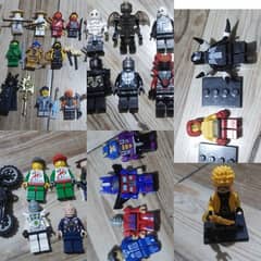 LEGO original minifigures & sets , city without box and booklet