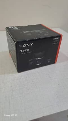 Sony A6400 - 521 Shutter Count - 10/10 Condition With Kit Lens