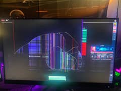 Philps monitor 144hz panel broken can be used for parts