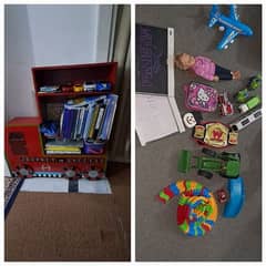 toys and cupboard