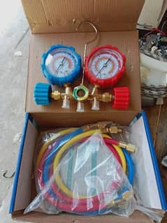 Brass ManiFold Gauge Set With Houses
