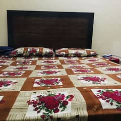 Queen Size Bed without matress for sale price is negotiable.