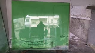 green kacha glass 12mm.  +92 321 8825214