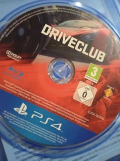 Driveclub and Call of duty Advanced warfare for PS4