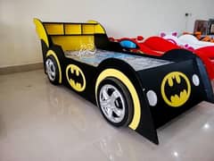 kids customise bed with batman theme