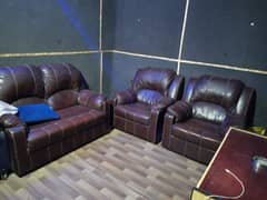4 seater Rexine sofa for sale
