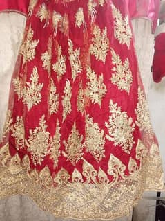 Bridal Red Lehnga only 5 hours used