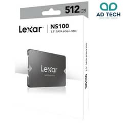 Brand new lexar NS100 SSD 512GB