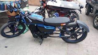 crown lifan 125 modified project