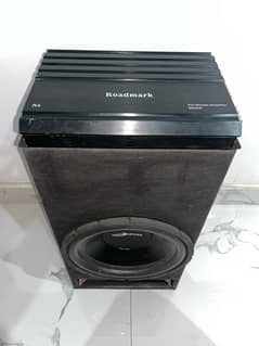 Premium Sound System for cars Woofer and Amplifier