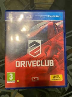 PS4 Game Driveclub