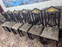 Dining chairs/ Chairs/ long back chairs