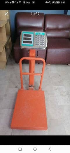 Weight machine only 1 month used brand like New